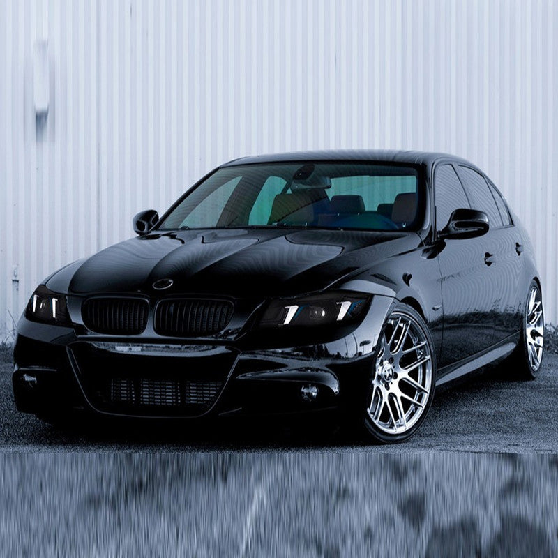 Car Craft Compatible With Bmw 3 Series E90 2008-2012 Car Front Upgraded Head Light Lamp Xenon Headlight Retrofit Upgrade Modified Led Drl Hid Laser Style For Xenon Car - CAR CRAFT INDIA