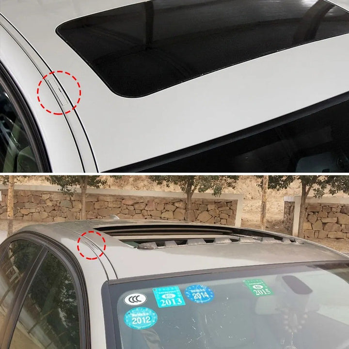Car Craft Compatible With Bmw 3 Series E90 2005-2012 Car Roof Rail Molding Trim Luggage Rack Cover Plate 51137124253 Unpainted - CAR CRAFT INDIA