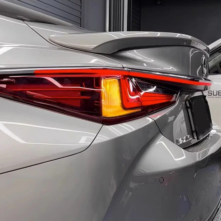 Car Craft Compatible With Lexus Es 200 250 300 2018-2024 Car Led Cross Signal Reversing Parking Lights Rear Upgraded Tail Light Lamp Xenon Taillight Retrofit Upgrade Modified Led Drl Hid Centre Bar - CAR CRAFT INDIA