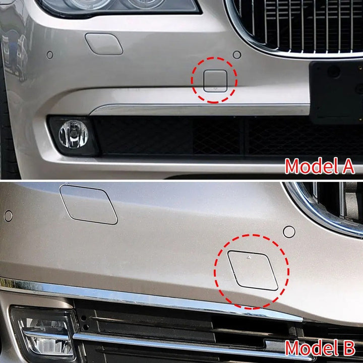 Car Craft Compatible With Bmw 7 Series F02 2009-2012 Front Bumper Tow Hook Towing Tochan Trailer Cover 51117210880 Unpainted A - CAR CRAFT INDIA