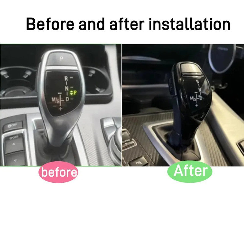 Car Craft Compatible With Bmw 1 2 3 4 5 6 7 Series F20 F30 F34 Gt 2013-2018 F34 F10 Gt F06 F12 F01 F02 X3 F25 X4 F26 X5 X6 F15 F16 Gear Lever Knob Cover Sticker Trim 61319252141-a1 CC-7807 - CAR CRAFT INDIA