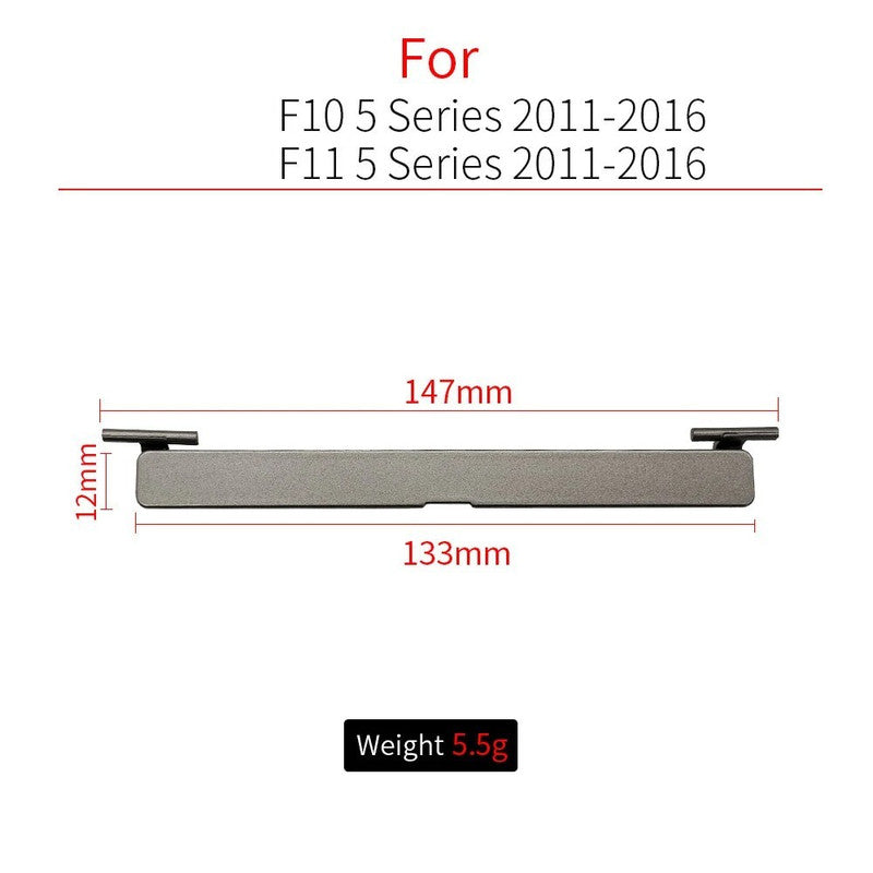 Car Craft Compatible With Bmw 5 Series F10 2010-2017 Car Roof Rail Molding Trim Luggage Rack Cover Plate 51137274739 Unpainted - CAR CRAFT INDIA