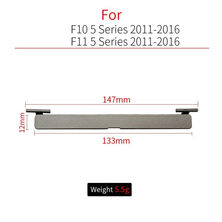 Car Craft Compatible With Bmw 5 Series F10 2010-2017 Car Roof Rail Molding Trim Luggage Rack Cover Plate 51137274739 Unpainted - CAR CRAFT INDIA