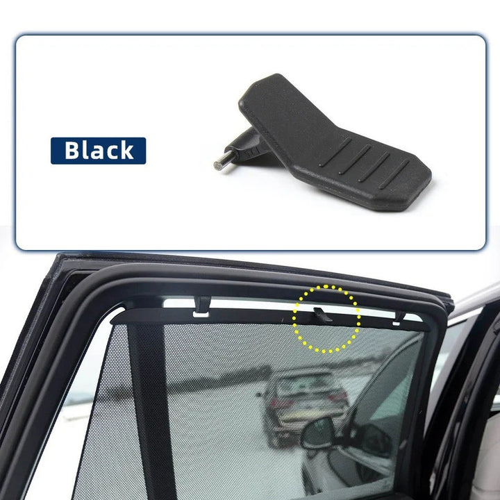 Car Craft Compatible With Bmw X3 X5 F15 X6 F16 2014-2019 Rear Door Window Sun Shadow Curtain Hook Roller Blind Mounting Buckle Sunshade Retainer Clip 51357373634-1 CC-8969