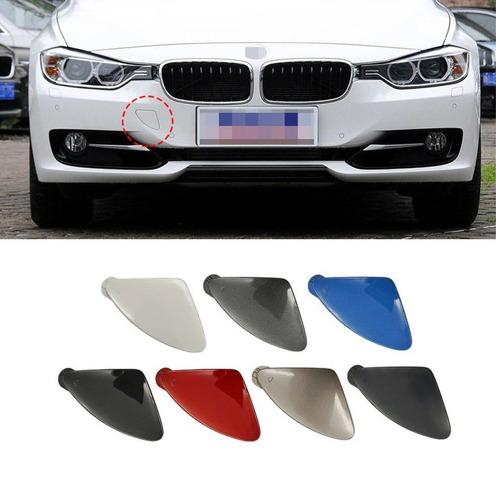 Car Craft Compatible With Bmw 3 Series F30 2012-2015 Front Bumper Tow Hook Towing Tochan Trailer Cover 51117293116 Unpainted - CAR CRAFT INDIA