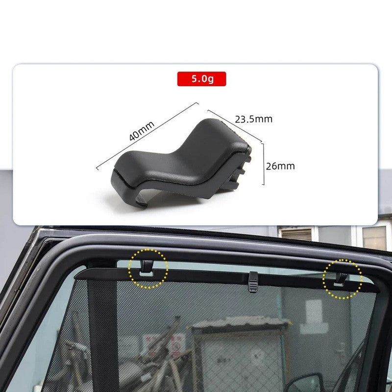 Car Craft Compatible With Bmw X5 G05 X6 G06 2019-2025 Rear Door Window Sun Shadow Curtain Hook Roller Blind Mounting Buckle Sunshade Retainer Clip 51357479511 CC-8968
