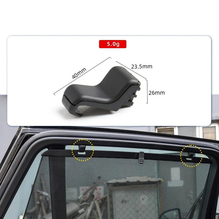 Car Craft Compatible With Bmw X5 G05 X6 G06 2019-2025 Rear Door Window Sun Shadow Curtain Hook Roller Blind Mounting Buckle Sunshade Retainer Clip 51357479511 CC-8968