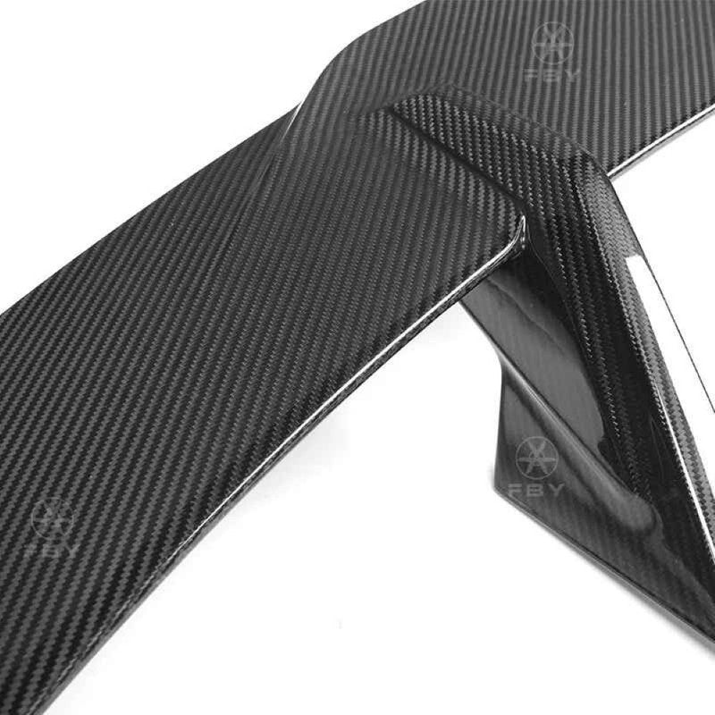 Car Craft Compatible With Bmw M3 M4 G20 G80 Sedan G82 M4 Coupe Rear Tail Wing Boot Roof Trunk Lip Spoiler 2019-2025 Gt Style Real Carbon Fiber