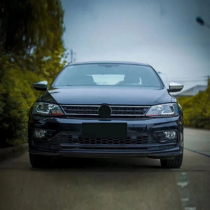 Car Craft Compatible With Vw Volkswagen Jetta Mk6 2015-2017 Upgrade Facelift Convert Gli Line Style Front Bumper Bodykit