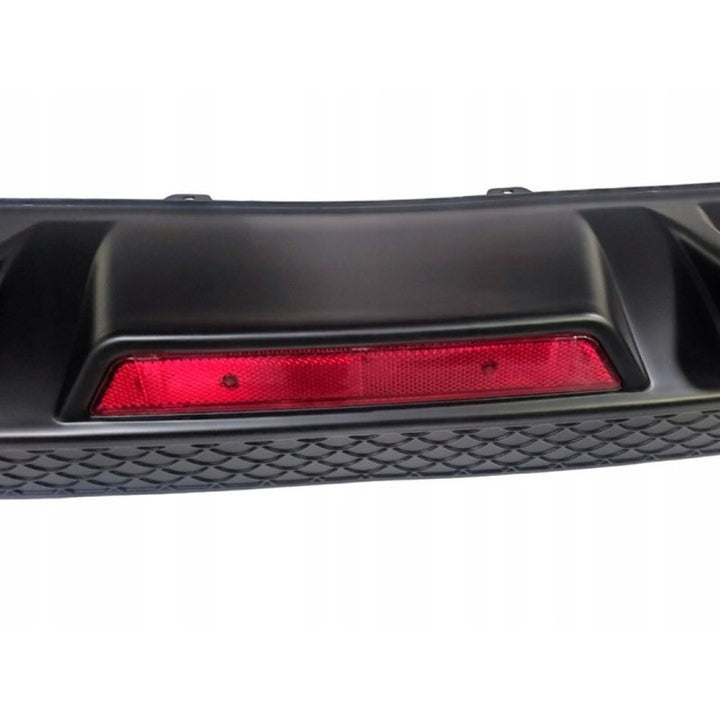 Car Craft Compatible With Skoda Octavia Iii 2017-2019 Rs Vrs Style Rear Bumper Afetr Rear Lip Diffuser Skirts Splitter Tips