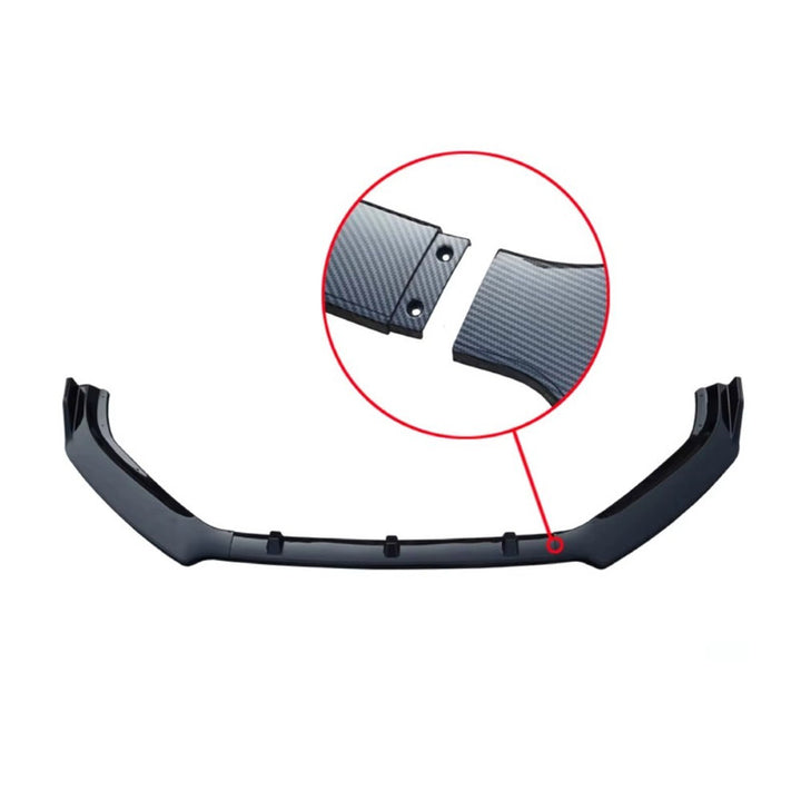 Car Craft Compatible With Vw Volkswagen Passat B8 2016-2019 Upgrade Facelift Convert To B8 R Line Style Front Bumper Lip Splitter Skirts