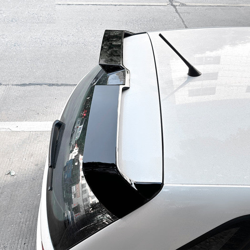 Car Craft Compatible With Volkswagen Polo Mk5 6r 6c 2009-2024 Rear Trunk Boot Roof Wing Lip Spoiler Splitter Skirts Oettinger Zst-965 Carbon Fiber Look