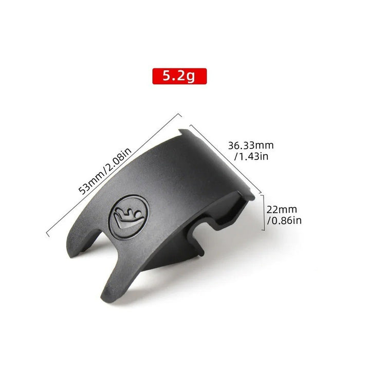 Car Craft Compatible With Audi Q5 2009-2016 Rear Child Seat Belt Lock Isofix Cover Trim 8r08871874pk CC-8974