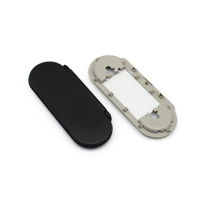 Car Craft Compatible With Bmw Mini R55 R56 2006-2013 Jcw R55 2010-2013 Sun Shade Panel Sun Visor Makeup Cosmetic Mirror Cover 51167361864-1 Gray A