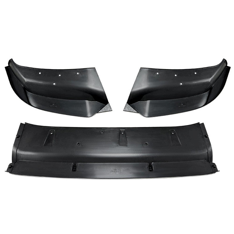 Car Craft Compatible With Bmw X1 U11 2023+ Front Bumper Lip Splitter Skirst Carbon Fiber Look Zst-522 Cf