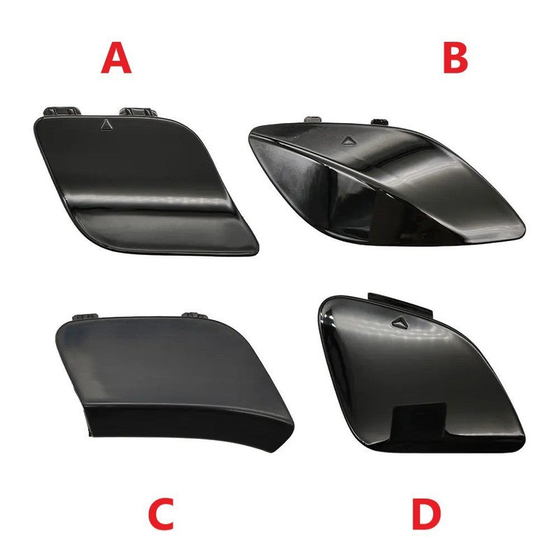 Car Craft Compatible With Mercedes Benz Cla W117 X117 2014-2019 Front Bumper Tow Hook Towing Tochan Trailer Cover 1178856900 Unpainted C - CAR CRAFT INDIA