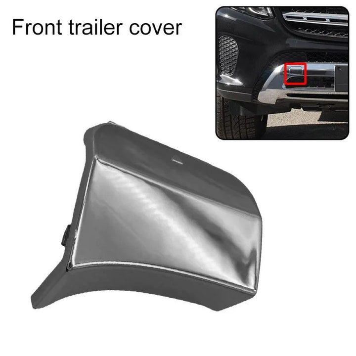 Car Craft Compatible With Mercedes Benz Gls W166 2016-2019 Front Bumper Tow Hook Towing Tochan Trailer Cover 1668852423 Unpainted - CAR CRAFT INDIA