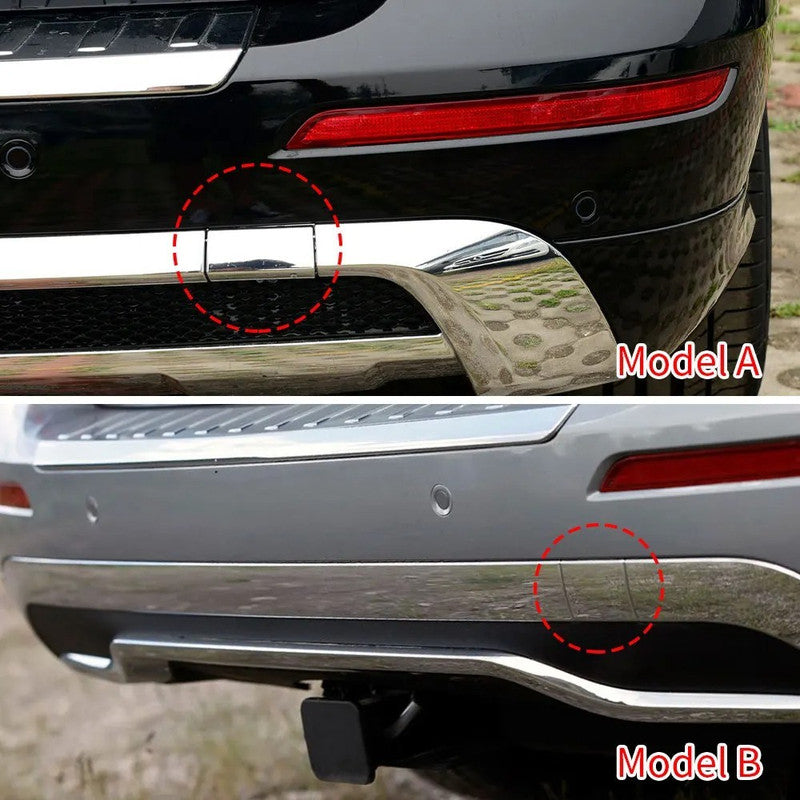Car Craft Compatible With Mercedes Benz Ml W166 2012-2015 Rear Bumper Tow Hook Towing Tochan Trailer Cover 1668851923 Unpainted Model B - CAR CRAFT INDIA