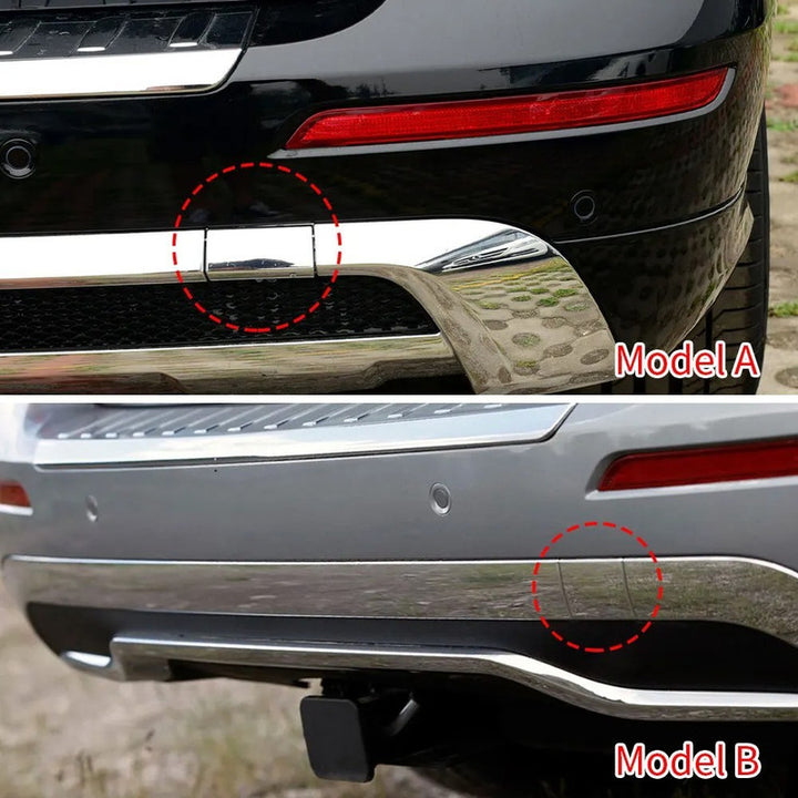 Car Craft Compatible With Mercedes Benz Ml W166 2012-2015 Rear Bumper Tow Hook Towing Tochan Trailer Cover 1668851923 Unpainted Model B - CAR CRAFT INDIA