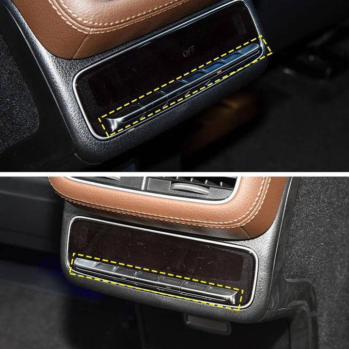 Car Craft Compatible With Mercedes Benz Gls Gle W167 X167 2020-2025 Car Rear Air Ac Conditioner Button Outlet Adjustment Switch Button Cover 1676805408-3 Ac Button 3 - CAR CRAFT INDIA