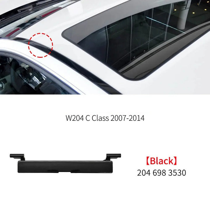 Car Craft Compatible With Mercedes C Class W204 2007-2014 S Class W222 14-18 B Class W246 Gls W166 W292 12-18 E Class W212 10-16 Roof Rail Molding Trim Luggage Rack Cover Plate 2046983530 Unpainted - CAR CRAFT INDIA