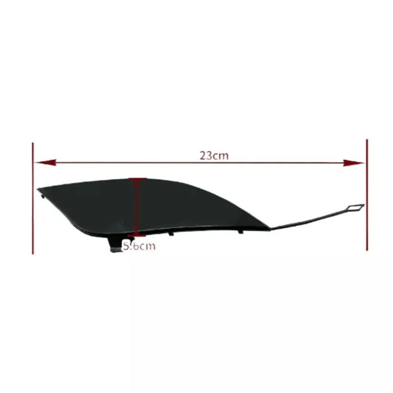 Car Craft Compatible With Mercedes Benz C Class W204 2007-2011 Rear Bumper Tow Hook Towing Tochan Trailer Cover 2048850823 Unpainted - CAR CRAFT INDIA