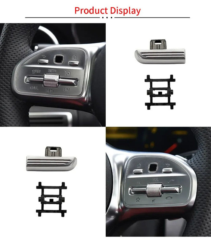 Car Craft Compatible With Mercedes Benz C Class W205 2019-2021 Glc Class W253 2020-2022 Gls Gle W167 2019+ Cla Gla W247 2019+ A Class W177 2018+ Steering Wheel Control Switch Button 0999058106-t2 - CAR CRAFT INDIA