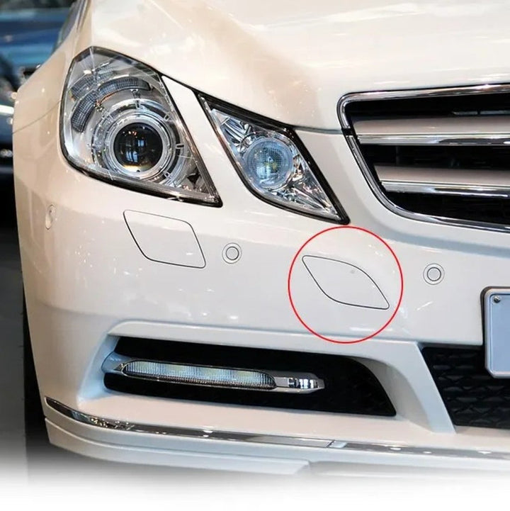 Car Craft Compatible With Mercedes Benz E Class Coupe W207 2009-2013 Front Bumper Tow Hook Towing Tochan Trailer Cover 2078850123 Unpainted - CAR CRAFT INDIA