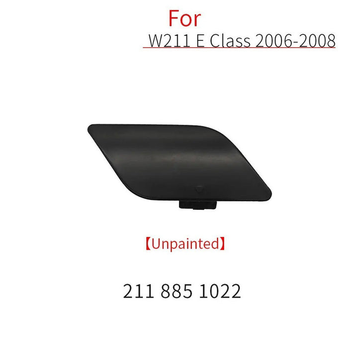 Car Craft Compatible With Mercedes Benz E Class Lci W211 2006-2008 Front Bumper Tow Hook Towing Tochan Trailer Cover 2118851022 Unpainted - CAR CRAFT INDIA