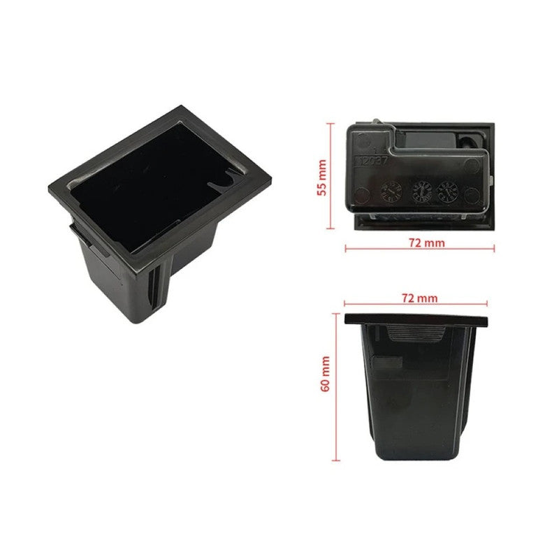 Car Craft Compatible With Mercedes Benz E Class W213 2017-2020 Rear Back Row Ashtray Liner Box Coin Box Storage Box 2138102601 - CAR CRAFT INDIA