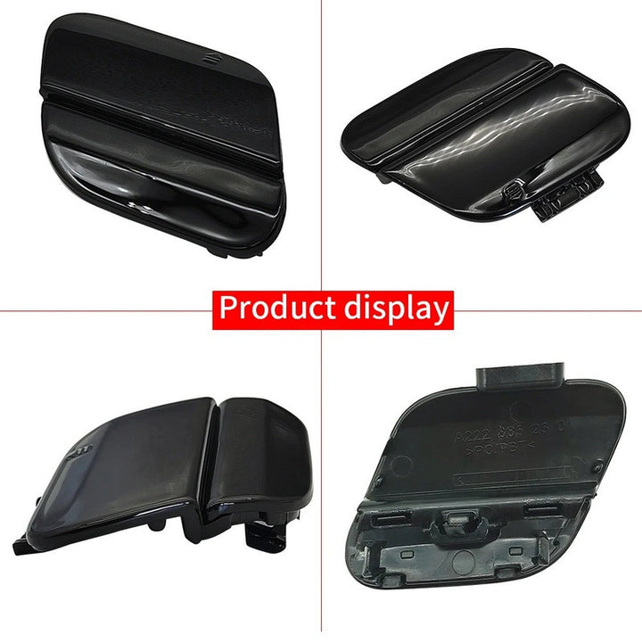 Car Craft Compatible With Mercedes Benz S Class W222 Lci 2018-2022 Rear Bumper Tow Hook Towing Tochan Trailer Cover 2228850424 Lci 2228852301 Unpainted - CAR CRAFT INDIA