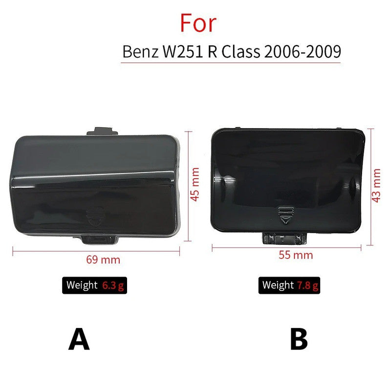 Car Craft Compatible With Mercedes Benz R Class W251 2006-2009 Rear Bumper Tow Hook Towing Tochan Trailer Cover 2518852123 Unpainted A Usa - CAR CRAFT INDIA