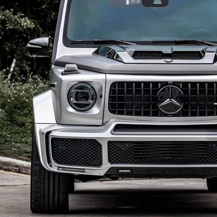 Car Craft Compatible With Mercedes Benz G Class G Wagon W464 2019-2024 Upgrade Facelift Convert To G63 G55 G500 Brabus Bbs Bodykit Bumper