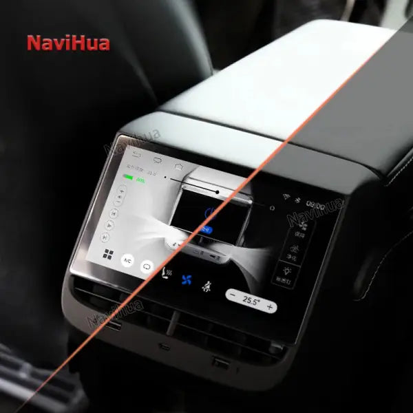 7'' IPS Touch Screen Android Car Radio Receiver Stereo Rear Air Conditioning Climate Control Panel for Tesla Model 3/Y