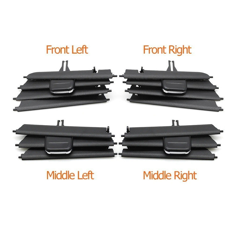 Car Craft Compatible With Porsche Carrera 991 2012-2018 Gt2 Gt3 991 2013-2020 Turbo 991 2014-2019 Targa 991 2014-2019 Dashboard Air Conditioning Ac Vent Grille Repair Kit Middle Left 99155214100-ml