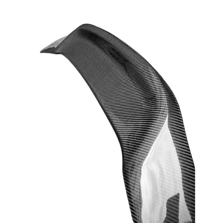 Car Craft Compatible With Audi A5 S5 B9 Pre Lci Coupe 2017-2019 Rear Trunk Wing Loop Boot Spoiler R Style ADI-032 Glossy Black CC-11293