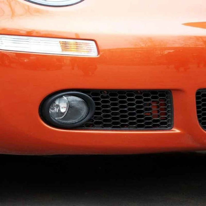 Car Craft Compatible With Volkswagen Vw Beetle 1998-2011 Front Bumper Fog Lamp Light Mesh Grill Cover Right Dlw0602020102