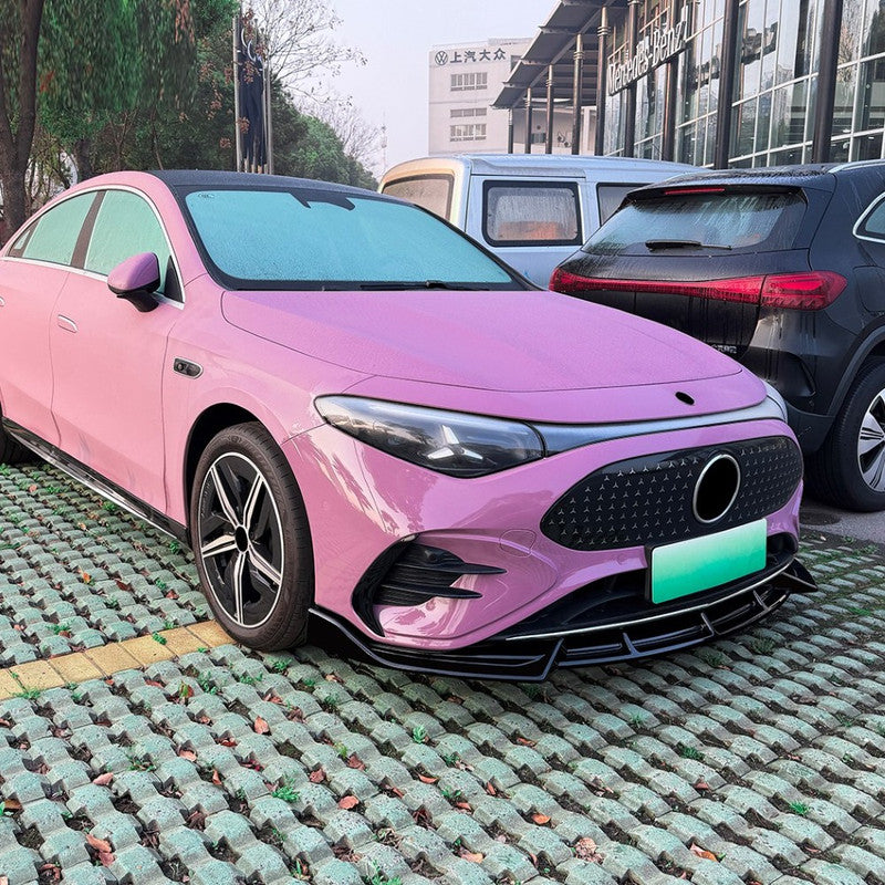 Car Craft Compatible With Mercedes Benz Cla C174 C178 2026+ Amg Line Front Bumper Lip  Splitter Skirt Trim Zst-1540 Gb Glossy Black CC-10944