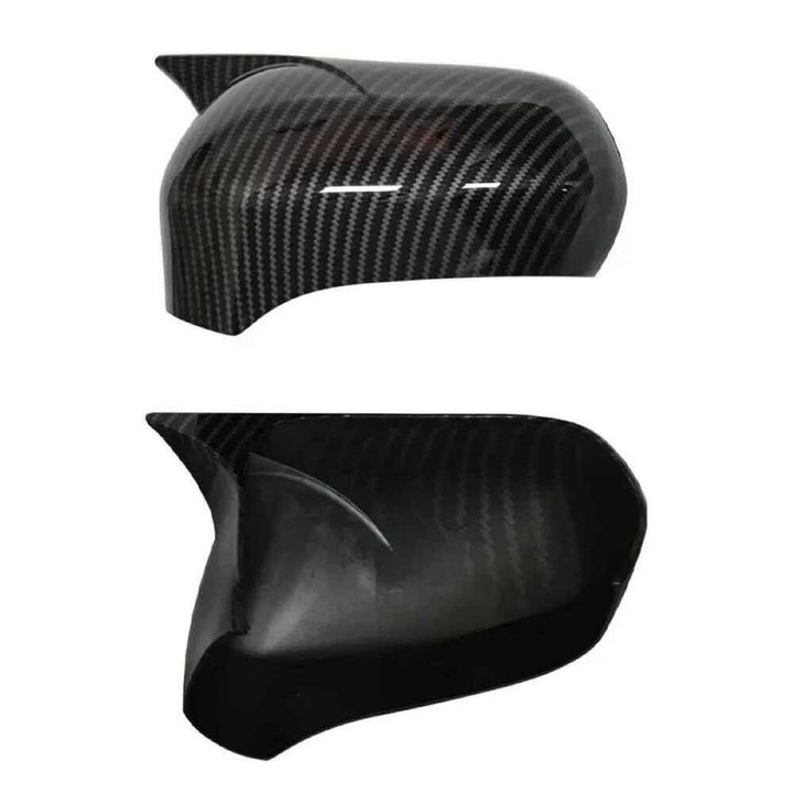 Car Craft Compatible With Honda Civic 2005-2011 Side Rear View Case Wing Cap Shell Housing Mirror Covers 3m Tape Pasting Style Without Mirror Light Carbon Fiber Look CC-11531
