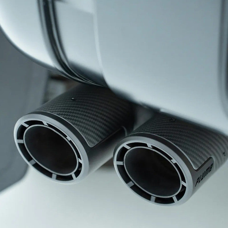 Car Craft Compatible With Land Range Rover Defender 90 110 130 L663 2020-2026 Plumb M One Series Electronically Controlled Mid And Rear End Exhaust System Controllable Exhaust Pipe Tip System Plumb-028
