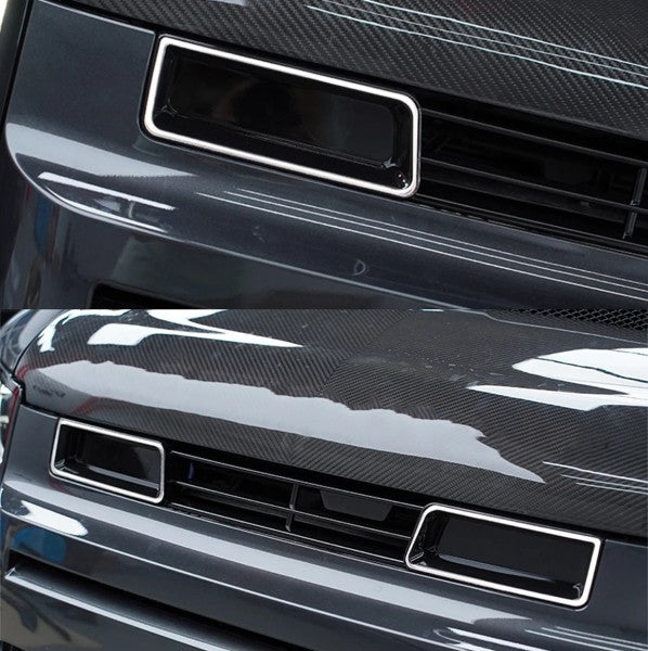 Car Craft Compatible With Land Range Rover Defender 90 110 130 2020-2026 L663 Car Front Bumper Show Illuminated Led Glow Grille Dynamic Running Diplopore Light Rock Style Kt Ms Design - CAR CRAFT INDIA