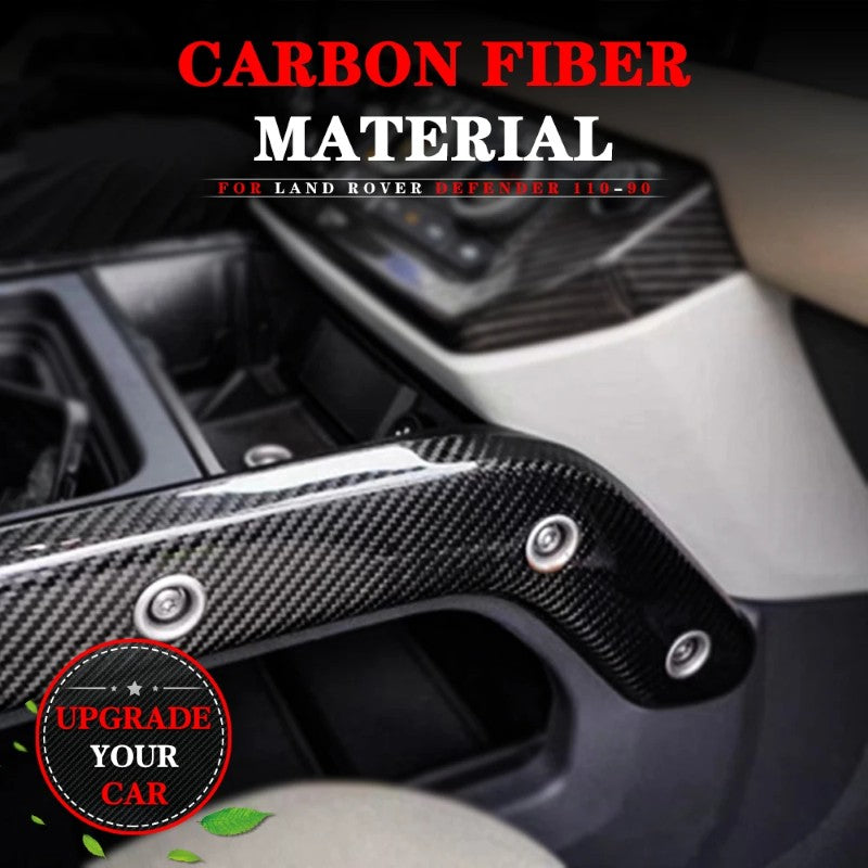 Car Craft Compatible With Range Land Rover Defender 90 110 130 L663 Lr129997 2020+ Car Interior Trim Set Center Console Aremest Panel Side Trim Strips Real Carbon Fiber - CAR CRAFT INDIA