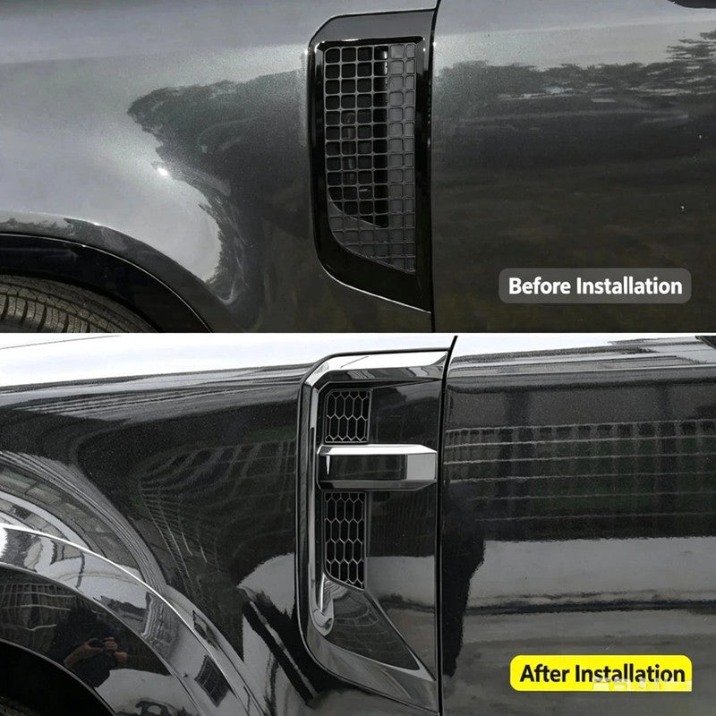 Car Craft Compatible With Range Land Rover Defender L663 2020-2025 90 110 130 Upgrade Convertion Bodykit Urban U Style Side Fender Vent Grill Cover