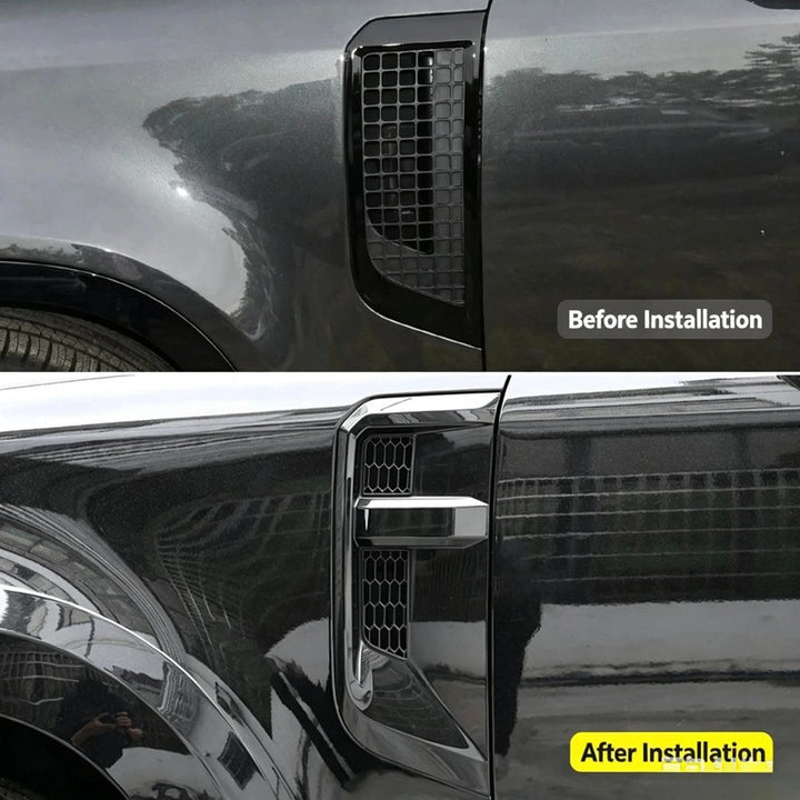 Car Craft Compatible With Range Land Rover Defender L663 2020-2025 90 110 130 Upgrade Convertion Bodykit Urban U Style Side Fender Vent Grill Cover