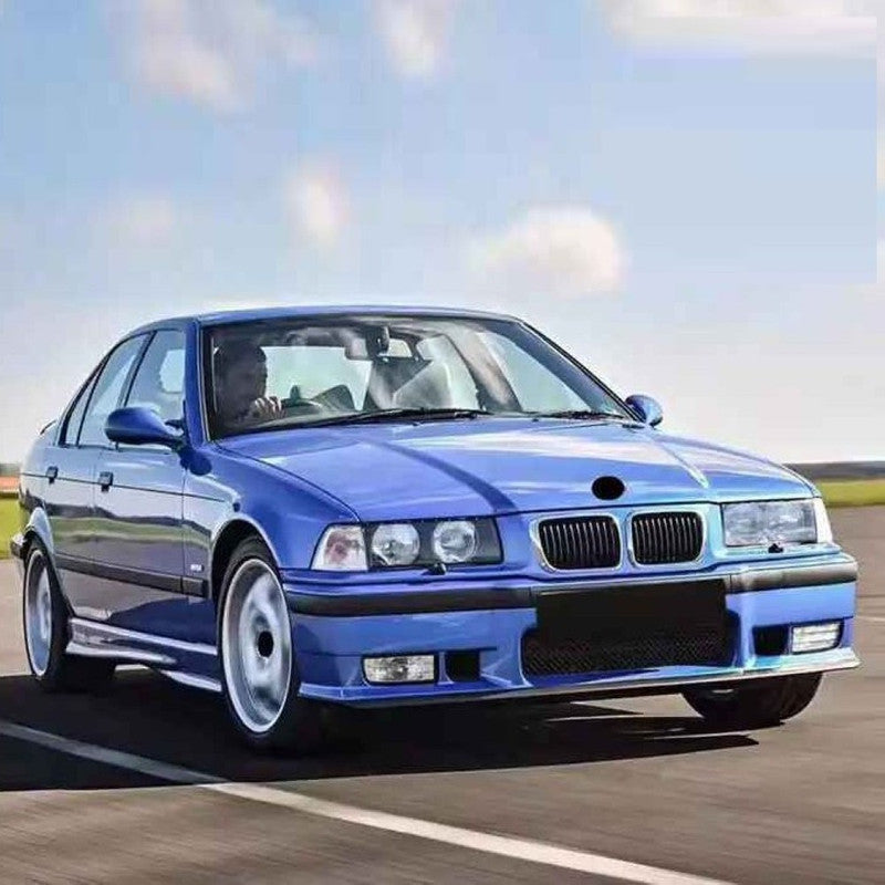 Car Craft Compatible With Bmw 3 Series E36 1990-1998 Upgrade Facelift Convert To E36 M3 M Sport Bodykit Front Bumper CC-9659