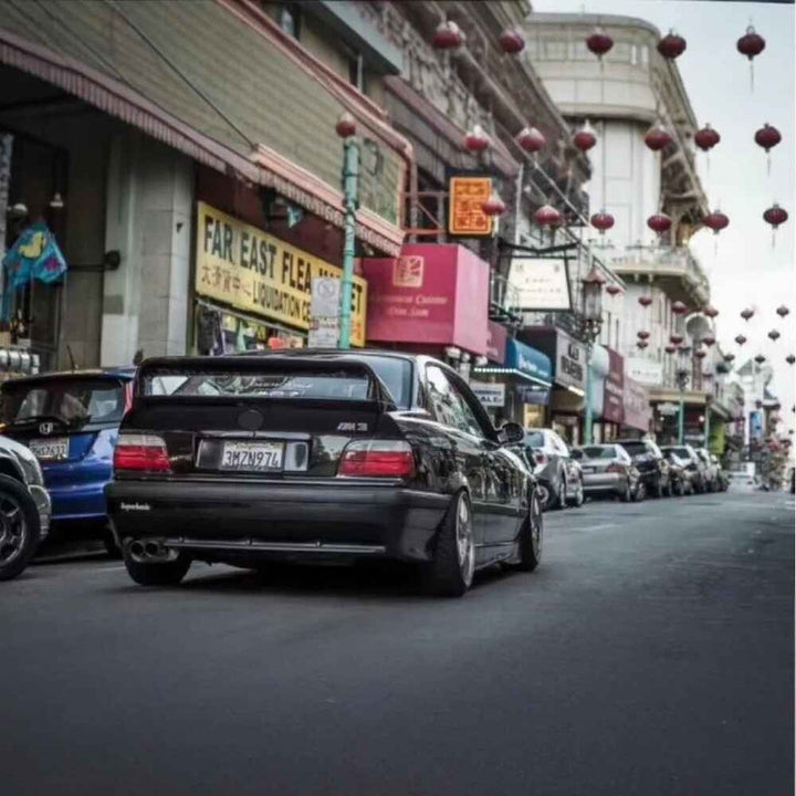 Car Craft Compatible With Bmw 3 Series E36 1990-1998 Upgrade Facelift Convert To E36 M3 M Sport Bodykit Front Rear Bumper Diffuser Side Skirt Grill CC-9658