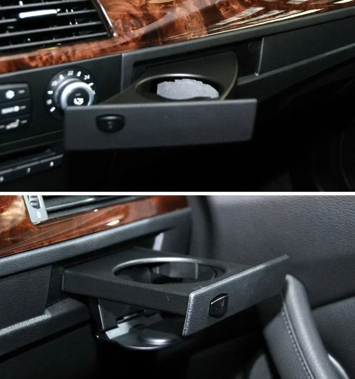Car Craft Compatible With Bmw E60 2003-2009 Car Front Cup Drink Holder Rack Tray 51459125622-gc Left Lhd Usa CC-9050