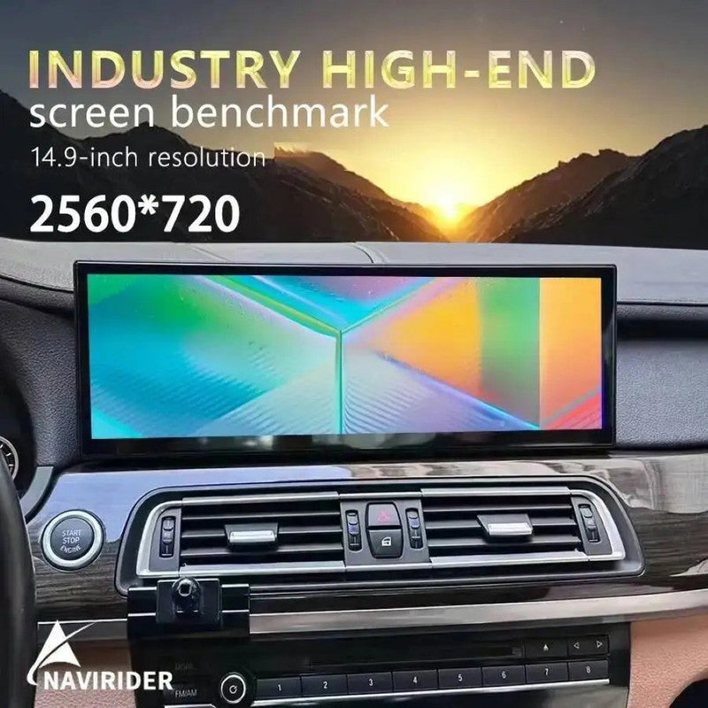 Car Craft Compatible With Bmw 5 Series E60 6 Series E63 X5 X6 2006-2014 Android Multimedia Infotainment Player With Wireless Carplay And Android Auto 4gb+64gb 14.9 Inch Ccc