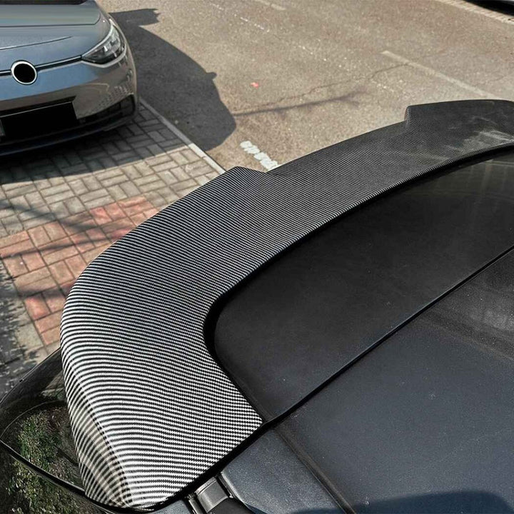 Car Craft Compatible With Bmw X5 E70 2008-2013 Trunk Wing Lip Boot Rear Spoiler Zst-1119 Cf Carbon Fiber Look - CAR CRAFT INDIA