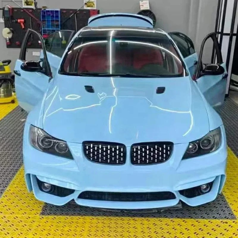 Car Craft Compatible With Bmw 3 Series Lci 2010-2012 E92 E93 M3 M4 Upgrade Conversion M4 M Sport Bodykit Bumper Front Lip Splitter Skirts - CAR CRAFT INDIA
